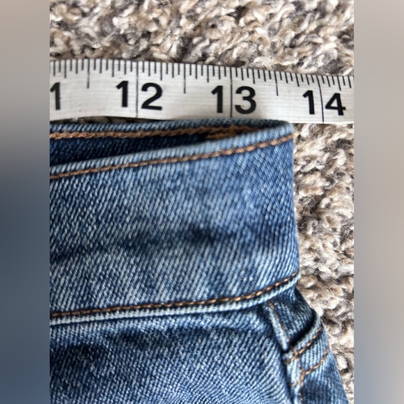 Evereve like new straight leg blue jeans size 24 - Picture 3 of 8